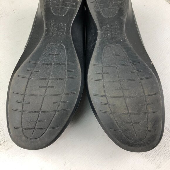 SAS Women's Size 9.5M Roamer Black Leather Mary Jane Hook & Loop Comfort Shoes - Picture 13 of 16
